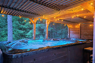 Accès au sauna et au spa avec bains à remous en duo à l'Hôtel Clair Matin à Le Chambon-sur-Lignon (43)
