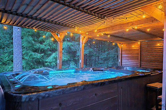 Accès au sauna et au spa avec bains à remous en duo à l'Hôtel Clair Matin à Le Chambon-sur-Lignon (43)
