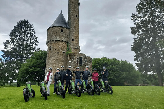 Balade découverte 1h30 en trottinette en Bagnoles de l'Orne (61)