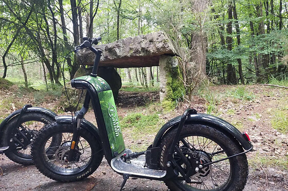 Balade découverte 1h30 en trottinette en Bagnoles de l'Orne (61)