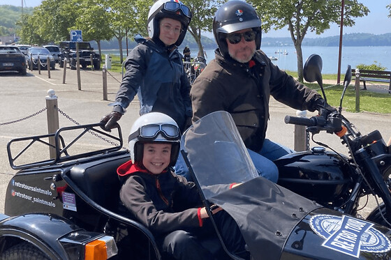 Visite de Saint Malo en Side-Car (35) - Cancale par la côte - 3h
