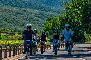 Balade découverte en Solex à Argelès-sur-Mer (66)