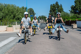 Balade découverte en Solex à Argelès-sur-Mer (66)
