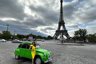 Balade en 2CV à Paris (75)