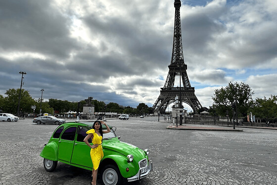 Balade en 2CV à Paris (75)
