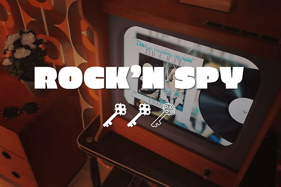 Escape Game Rock'n Spy à Paris 3ème - Tarif 5 joueurs - Heures pleines