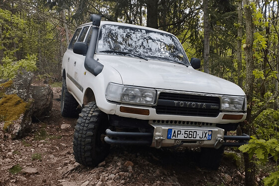 Stage initiation à la conduite d'un 4x4 à Roiffieux (07)