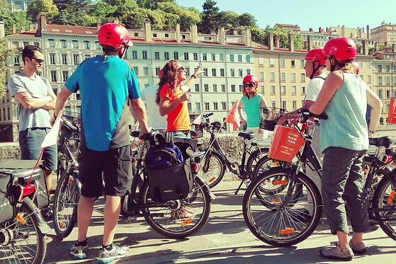 Visite guidée de Lyon à vélo électrique et dégustation  (69)