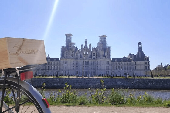 Journée à vélo électrique au château de Chambord depuis Amboise