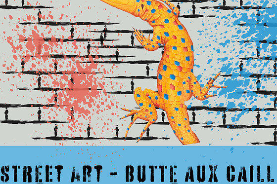 Visite guidée Street-Art à la Butte-aux-Cailles à Paris 13ème
