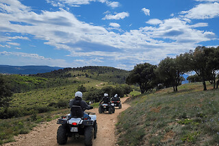 Randonnée oenotouristique en quad près de Montpellier (34) - Tarif randonnée - conducteur sans dégustation