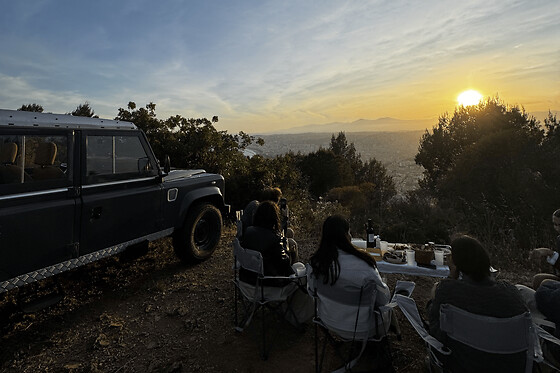 Balade “Sunset & Apéro en Plein Air” en 4x4 au départ de Nice