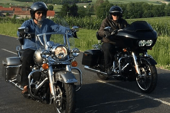 Balade à moto dans les Yvelines au départ de Paris (75)