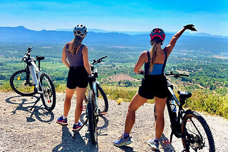 Balade à VTT électrique autour d'Aix-en-Provence (13)