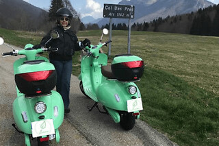 Découverte "Les Bauges" en Vespa électrique (73)