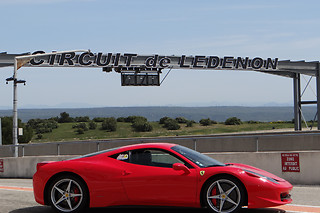 Pilotage d'une Ferrari 458 - Circuit de Nimes Ledenon - Ledenon (30)