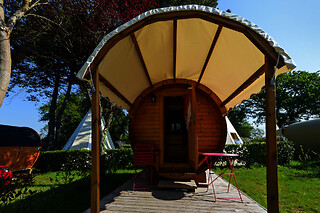 Séjour en duo en barrel au Camping de l'Étang du Pays Blanc à Guérande (44)