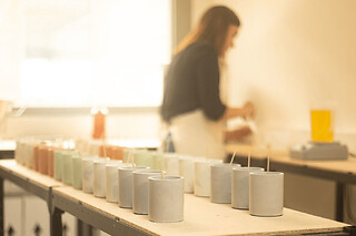 Atelier bougie fleurie à Paris 11ème