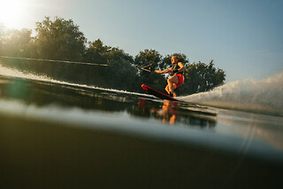 Ski nautique à Pradines près de Cahors (46)