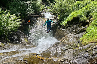Canyoning au canyon du Villard à La Léchère (73)