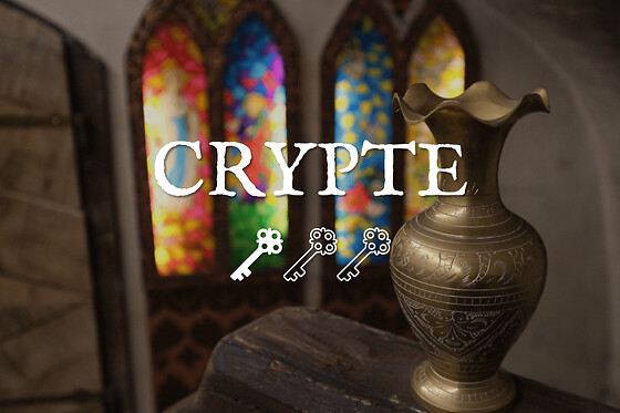 Escape Game Crypte à Paris 3ème - Tarif 5 joueurs - Heures pleines