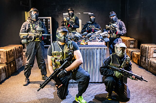 Paintball intérieur à Cergy-Pontoise (95)