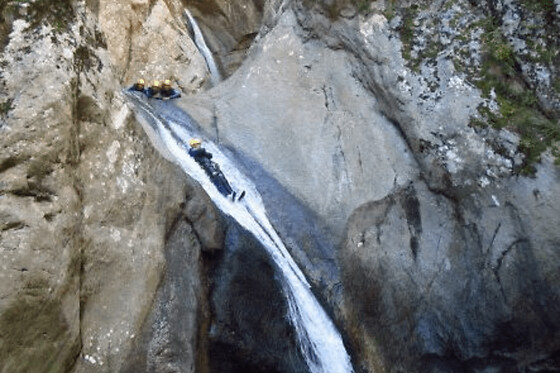 Canyoning Sensation du Llech dans les Pyrénées Orientales (66)