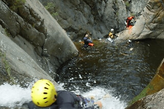 Canyoning Sensation du Llech dans les Pyrénées Orientales (66)