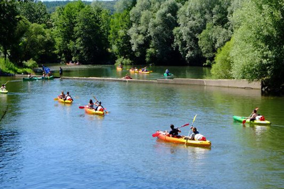 Descente en canoë-kayak à Villersexel (70) - Parcours 13 km - Kayak 1 place