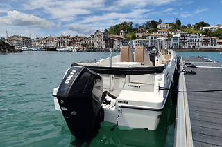 Balade en bateau depuis Anglet (64)