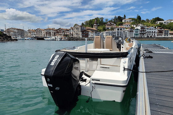 Balade en bateau depuis Anglet (64)