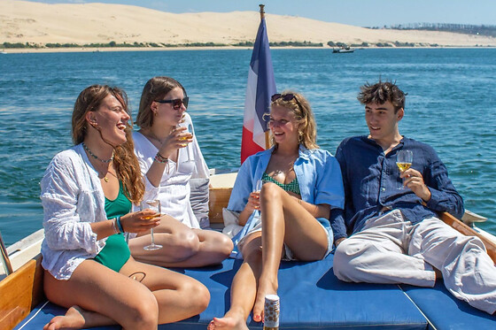 Balade en bateau au Cap Ferret (33)