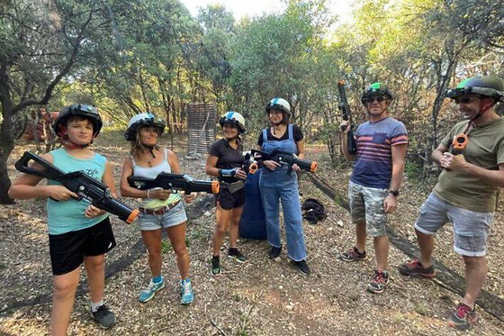 Laser Game en forêt à Puéchabon (34)