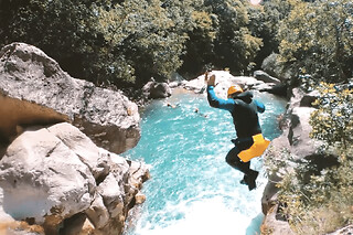 Canyoning dans les Gorges du Loup au départ de Nice