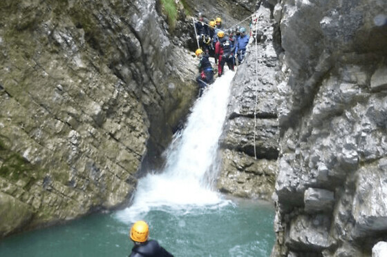 Canyoning au départ de Lathuile (74) - Grandes Cascades Talloires