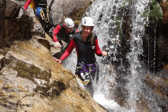 Canyoning au canyon de la Borne (07)