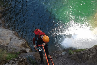 Canyoning au canyon de la Borne (07)