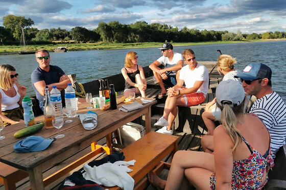 Balade en Bateau privatisé sur la Loire près d'Angers (49)