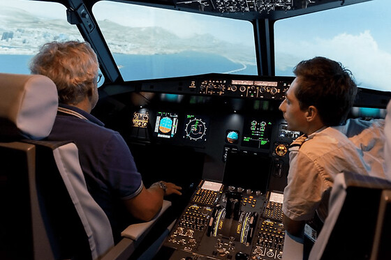 Stage anti-stress en avion sur simulateur à Montpellier (34)