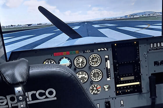 Simulateur de pilotage d'avion à Clermont-Ferrand (63) - Simulateur de vol duo - 30 minutes chacun