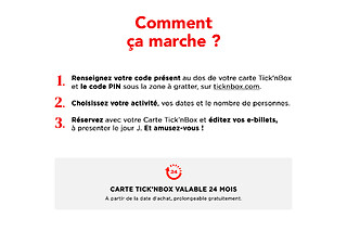 Carte Billetterie - Parcs d'Attractions