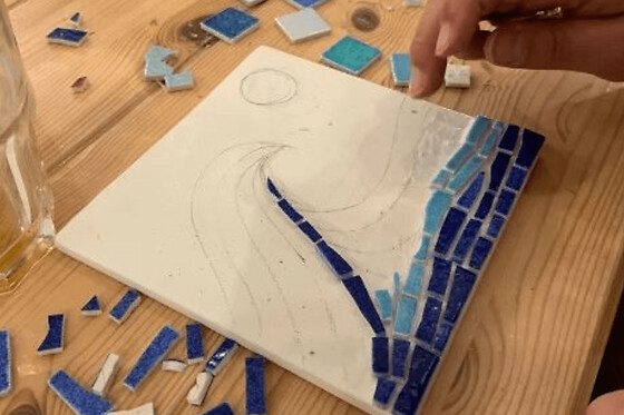 Atelier mosaïque à Paris 17ème