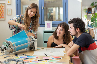 Atelier de risographie & création d’une affiche à Marseille
