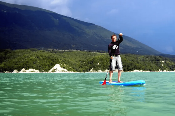 Location de Stand-Up Paddle au lac du Monteynard - 1 heure