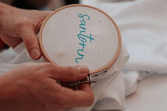 Atelier broderie sur T-shirt à Paris 11ème