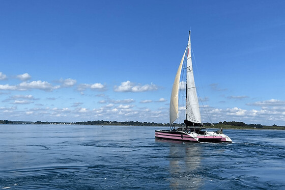 Journée en Catamaran vers l'Ile de Groix depuis Larmor-Plage