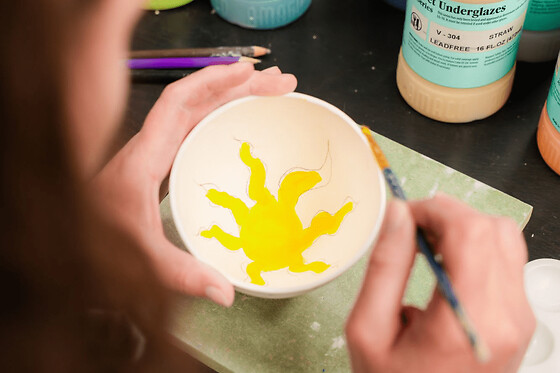 Atelier parent/enfant peinture sur porcelaine à Strasbourg (67)