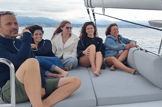 Soirée feu d'artifice sur un catamaran depuis Antibes (06)