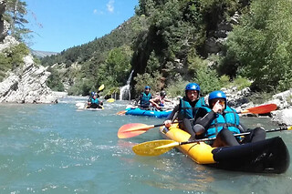 Découverte Cano-raft dans les Gorges de Fontgaillarde (04)