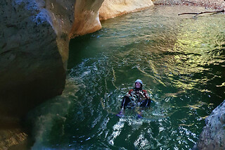 Canyoning au canyon de l'infernet en Chartreuse (38)